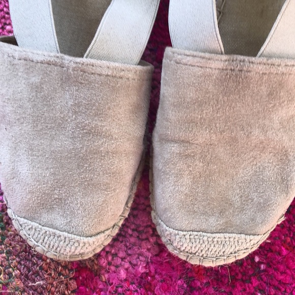 Vidoretta tan suede slingback espadrilles - Picture 2 of 5